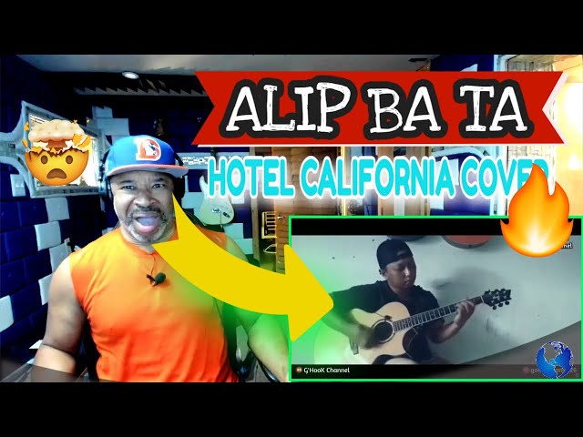 ALIP BA TA   The eagles   Hotel California (Fingerstyle) cover #alipers - Producer Reaction class=