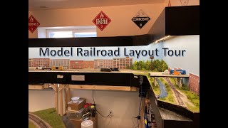 HO Scale Layout Tour ABC Railway/CSX