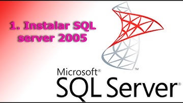 Curso de SQL Server. 1. Instalar SQL Server 2005.