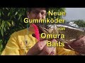 Neue Gummiköder Omura "Kong" und "Snake"