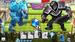 Ice Elemental + Black Knight! Castle Crush