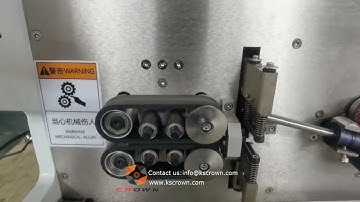 Multicore cable cutting and stripping machine WL-603H - Suzhou Crown