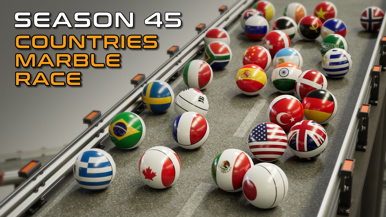COUNTRIES MARBLE RACE - SEASON 45