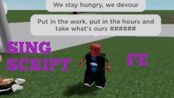 FE Singing script | Arceus x Roblox [NOT WORKING ANYMORE]