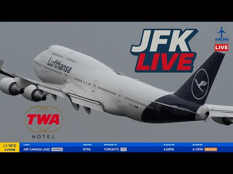 🔴LIVE New York (JFK) Airport Action! (October 14th, 2025)