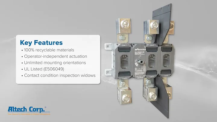 Altech Corporation: 200A/400A UL 98 Disconnect Switches