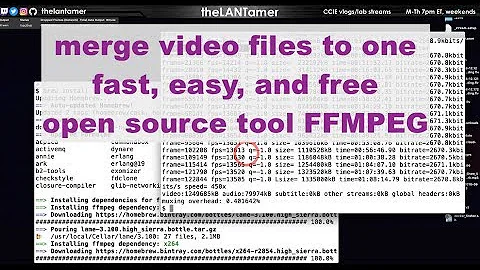 HOWTO easily merge video files into one from command line