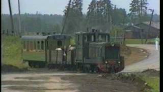 Torfbahn Im Ural bei Tscheljabinsk (Rußland) / Peat train in the Urals near Chelyabinsk (Russia)