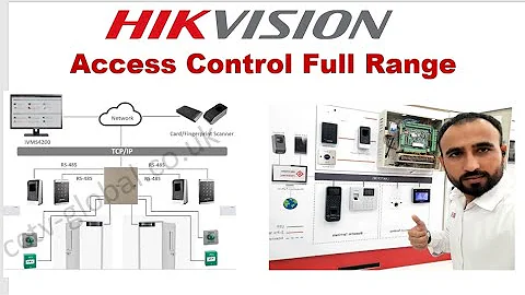 Hikvision access control installation| UAE| access control job k liye seekh ly