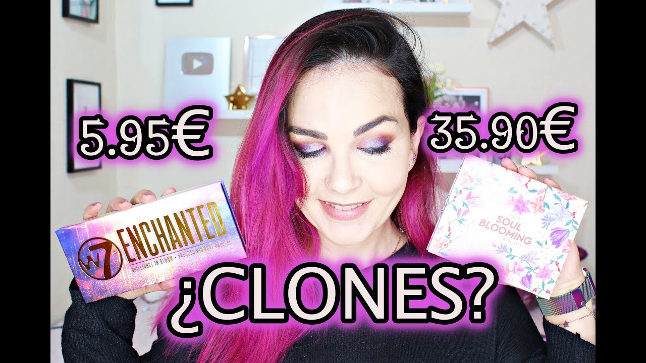 ¿CLONES? Enchanted de W7 VS Soul Blooming de NABLA
