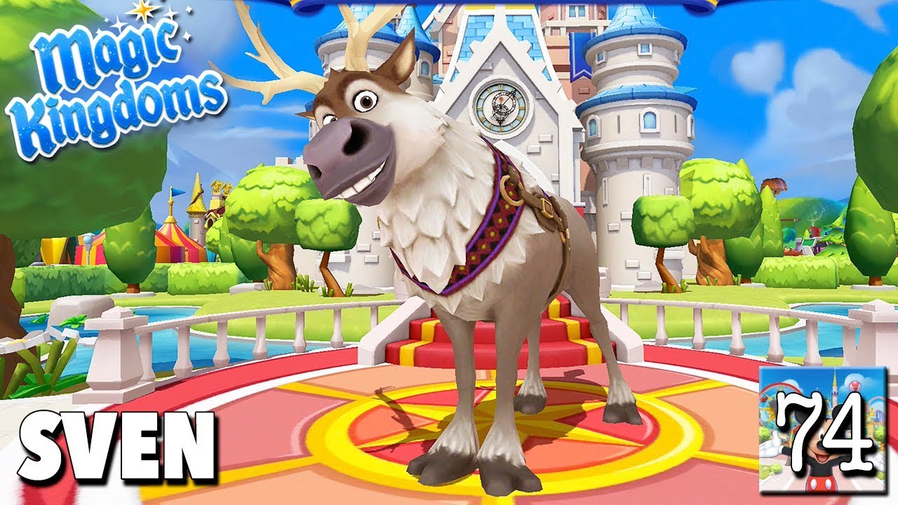 Sven / Juego Disney Magic Kingdoms - Gameplay - YouTube