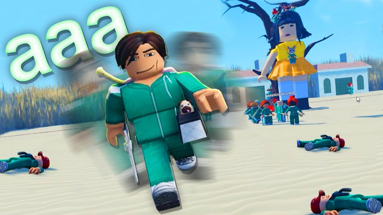 no estoy en los SQUID GAMES pero en ROBLOX si