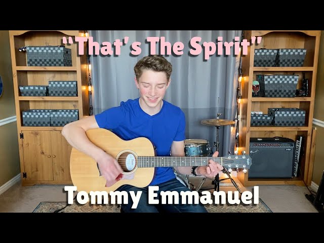 Tommy Emmanuel - That's The Spirit - Guitar Cover | Blake's Juke Box class=