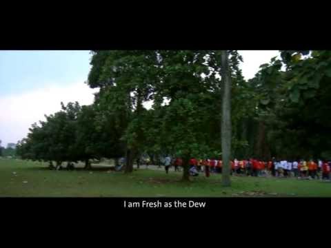 Peace Walk Monas - Happiness is Here and Now (Indonesian Sangha), Olah Raga Pagi, Jakarta May 2013