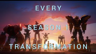 ALL Transformers Earthspark Transformations (season 1)