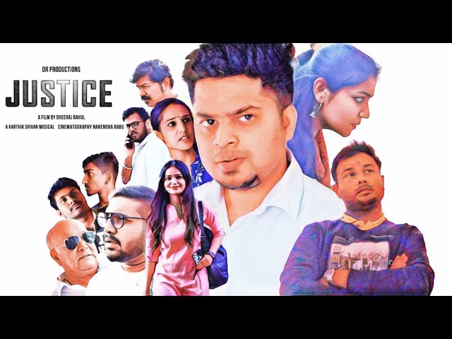 Justice trailer | DR PRODUCTIONS | Dheeraj Rahul | Narendra Babu | Karthik Shivan | class=