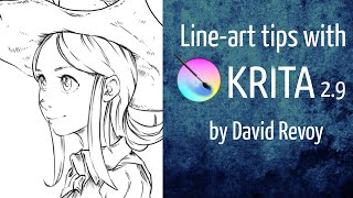 Lineart tips with Krita 2.9