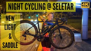 Mikey Fitness Vlog EP02 – New Bicycle Light and Saddle / Night Cycling @ Seletar Aerospace screenshot 1