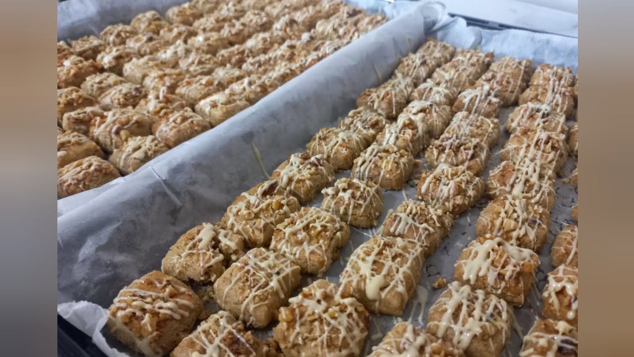 Tahinli Cevizli Kıyır Kıyır kurabiye🍪