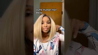 This Bob from Outre is slaying : #hairstyle #wigs #gluelesswig #hair #blonde #shorts #fyp #Ciara