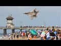 USAF F-22 RAPTOR  FREEFALL AT HUNTINGTON BEACH AIRSHOW 2023 - 4K