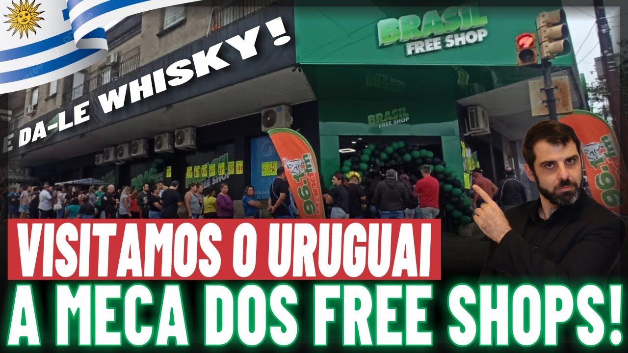 COMPRANDO WHISKY NOS FREE SHOPS DO URUGUAI Em Rivera! #promoção