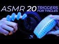 ASMR 20 Triggers for People Who NEVER Had Tingles (No Talking)