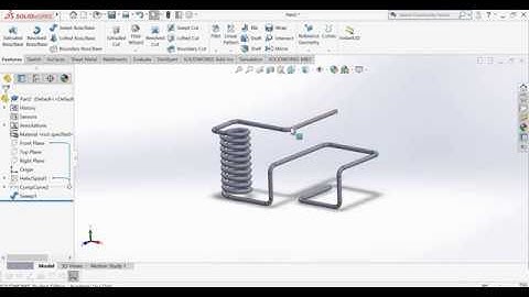 Solidworks Tutorial 3D sketch and Composite Curve