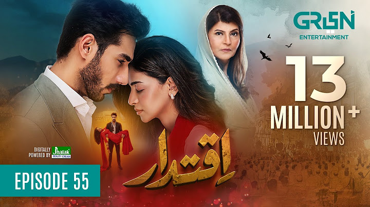 Iqtidar Episode 55 (Subtitles) 27th March 2025 | Anmol Baloch - Ali Raza | Green TV Entertainment