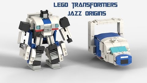 LEGO TRANSFORMERS Jazz Origins Cybertronian Mode By BX Brix