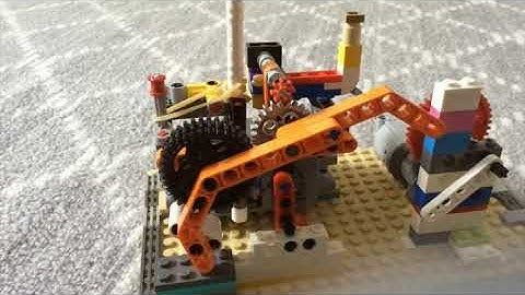 Lego Useless Machine ULTIMATE TUTORIAL (power functions & L-motor required)