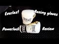 Everlast Powerlock boxing gloves review