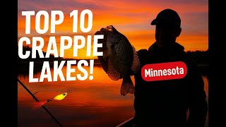 Top 10 Crappie Lakes in Minnesota 2025