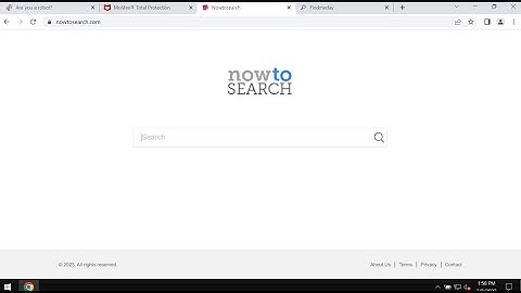 Nowtosearch.com browser hijacker removal solution.