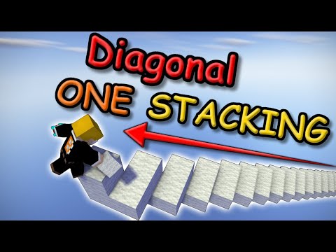 How to Diagonal ONE STACK | Diagonal Staircase Bridging