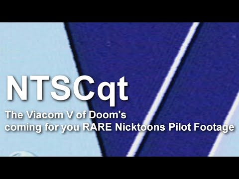 The Viacom V of Doom's coming for you- RARE Nicktoons Pilot Footage