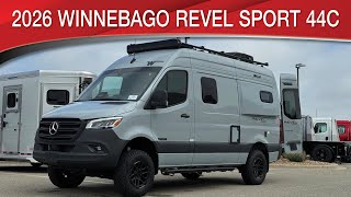2026 Winnebago Revel Sport 44 C With New Maritime Exterior Color