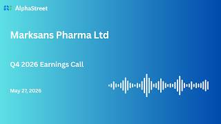 Marksans Pharma Ltd Q4 FY2025-26 Earnings Conference Call
