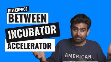 Incubators vs accelerators #misa #sagia