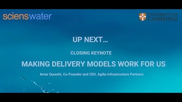 Closing Keynote: Making Delivery Models Work For Us | Rethinking Water UK 2025