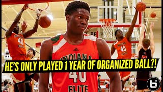 Flory Bidunga Has Only Been Playing Organized Basketball For A Year? From Dr Congo To Indiana