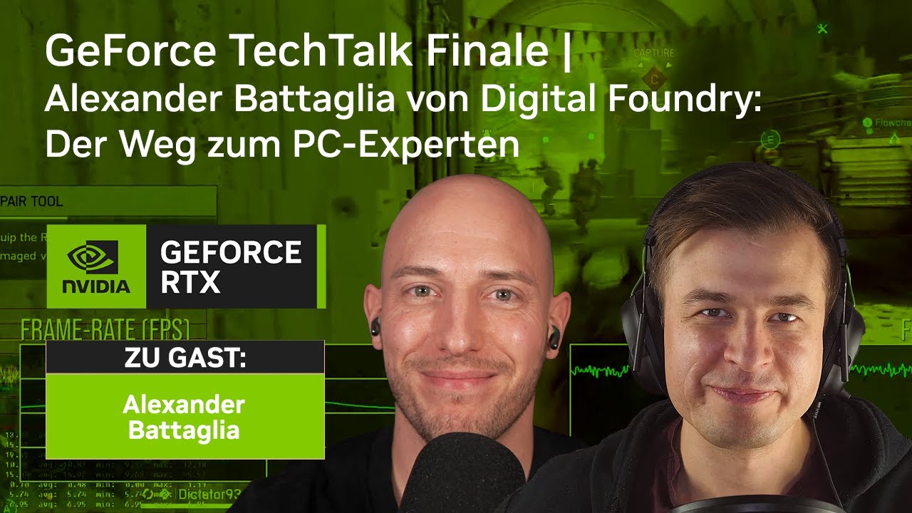 GeForce TechTalk Finale | Alexander Battaglia von 