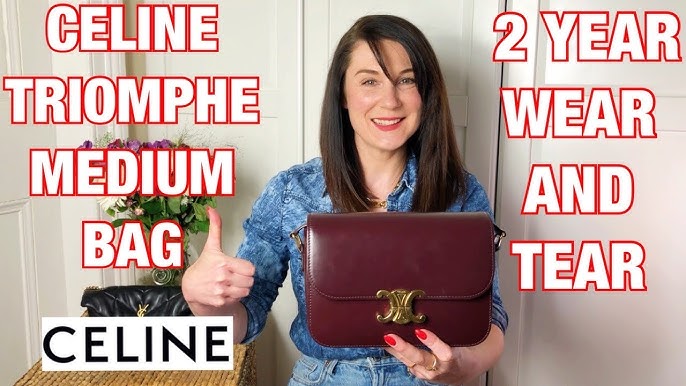 Celine Triomphe Shoulder Bag Honest Review — Andrea Valentina