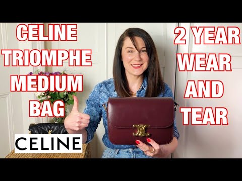 Celine Triomphe Belt Review - 6 mths Wear & Tear - whatveewore