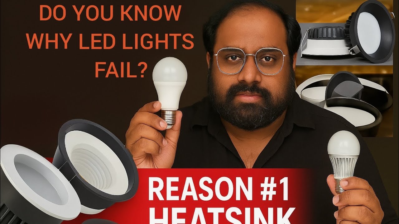 Why Most LED Lights Fail | Real Reason #1: The Heat Sink Problem ...