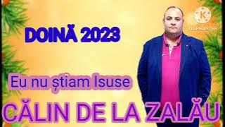 CĂLIN DE LA ZALĂU 🎷🎤DOINĂ- EU NU ȘTIAM ISUSE - 2023 (VIDEO OFICIAL) NOU