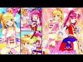アイカツフレンズ！マイキャラ達でPOPCORN DREAMING♪ ・ふつう(2人ユニット)・ハーティリュミエールコーデ，ハーティフラムコーデ　※アンコール発生
