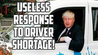 Tories Throwing HGV Drivers Under A Bus For Brexit!
