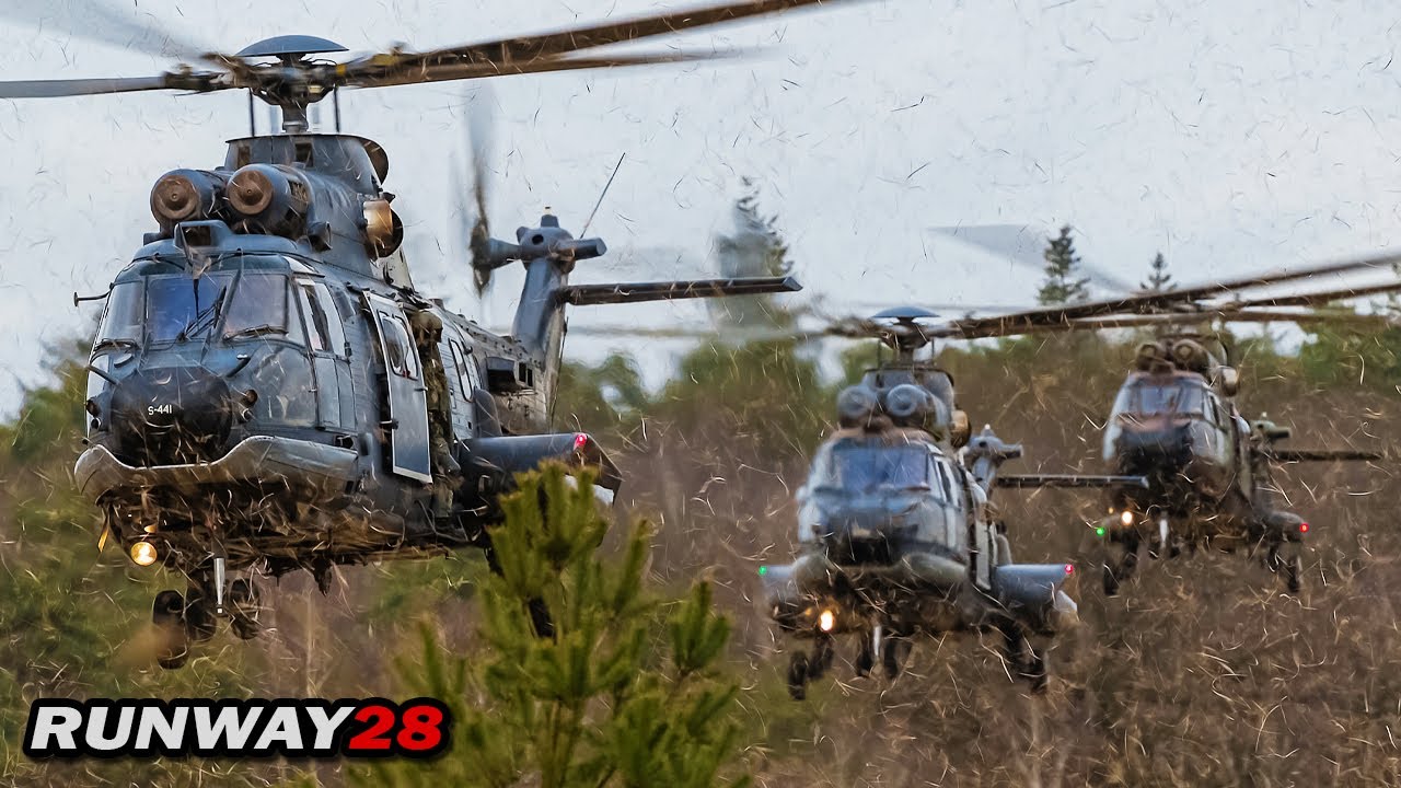 25 Years AS532U2 Cougar; RNLAF 300 Squadron, Gilze-Rijen Air Base