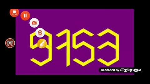 Challenge countdown from 1 Million